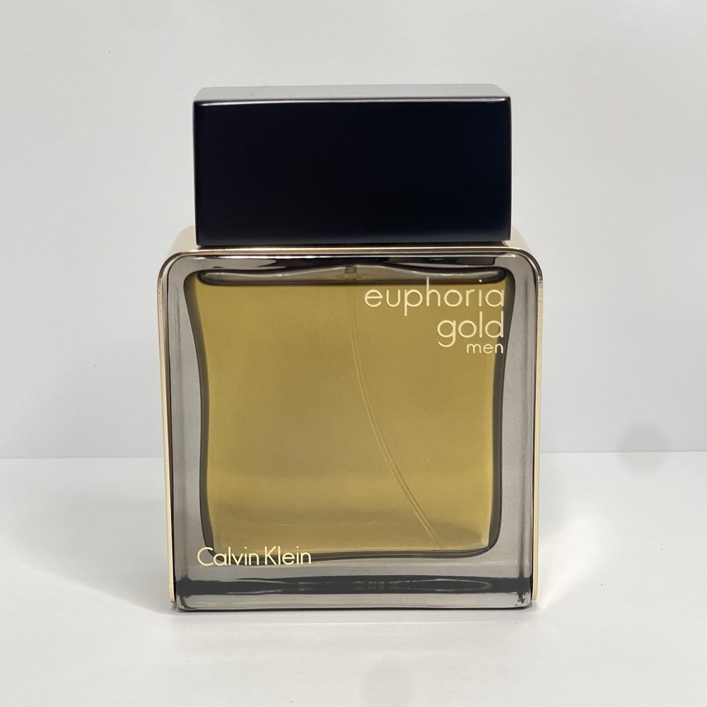 Euphoria GOLD Men By Calvin Klein Cologne EDT Spray 3.4 oz / 100 mL NEW No Box